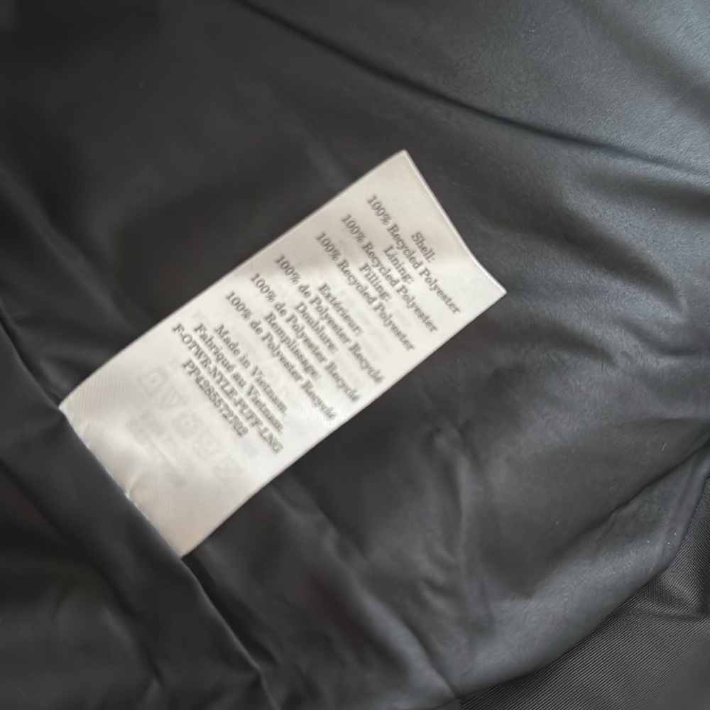 NEW Everlane Renew Long Black Puffer Coat w Hood S - Picture 10 of 16